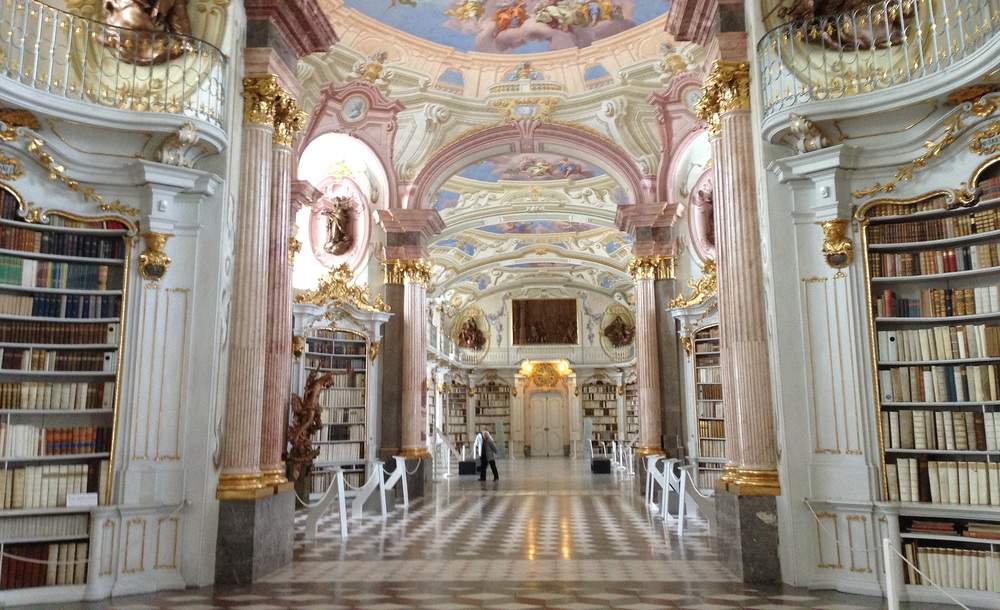 Bibliothek in Stift Admont / Paul Wuthe / Kathpress