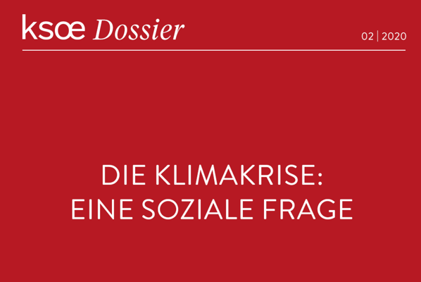 Die Klimakrise: eine soziale Frage