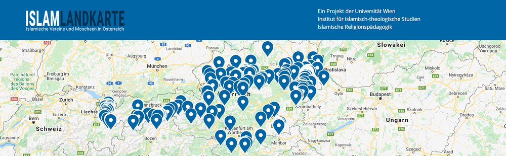 Neue österreichische Islam-Landkarte sorgt für Streit