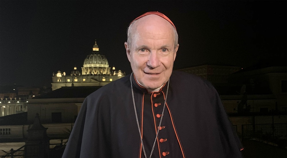 Kardinal Schönborn vor Petersdom / kathpress / Paul Wuthe Schönborn: Franziskus stand in einer Linie mit seinen Vorgängern