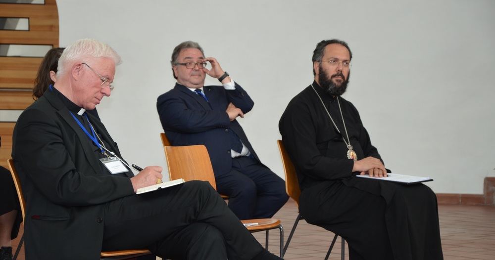 Ökumene bei vorsynodaler Beratung der Bischofskonferenz in Mariazell / Kathpress/Paul Wuthe Ökumene bei vorsynodaler Beratung der Bischofskonferenz in Mariazell